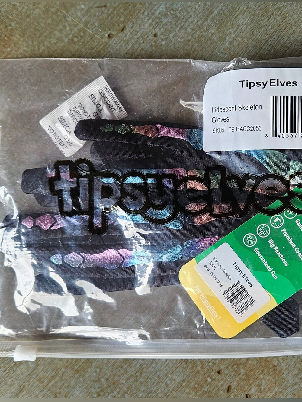 Tipsy Elves Iridescent Skeleton Costume - Picture 8 of 12
